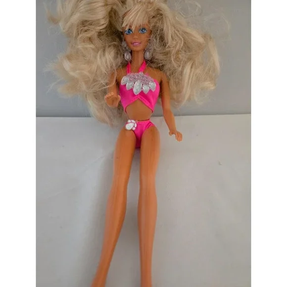 Barbie Sun Jeweled with pink swimsuit and gown - Picture 5 of 7